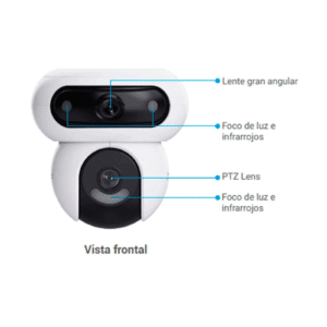 Camara IP EZVIZ H90 Dual lens 2k+ (CS H90 R100 8H44WKFL) (2) Blink Costa Rica Equipos Computo Tecnologia