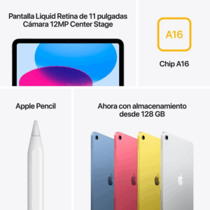 Tablet Apple iPad 11 Silver A166G128G MD3Y4CLA 1 Blink Costa Rica Equipos Computo Tecnologia
