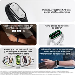 smart watch xiaomi smart band 10 glacier silver 63269 3 Blink Costa Rica Equipos Computo Tecnologia