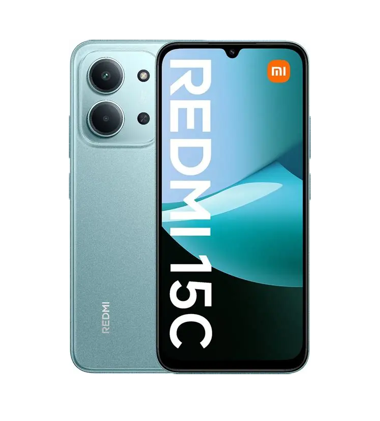 Celular Xiaomi Redmi 15C Mint Green Touch 256GB8GB (69229)