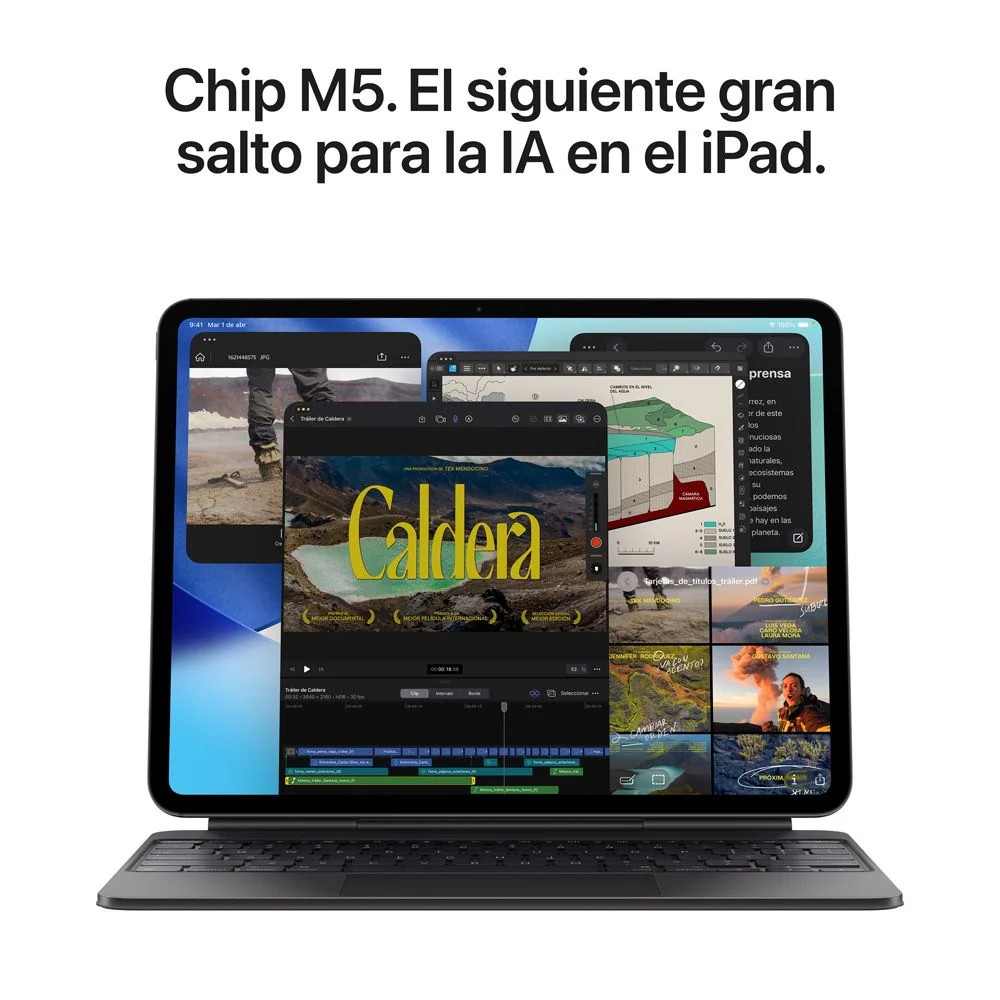 Tablet Apple Ipad Pro 13 Negro Espacial (M5,16G,256G) (MDYJ4CLA) (1)