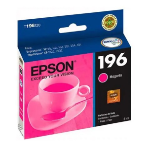Cartucho de tinta Epson T196 Magenta T196320 AL Blink Costa Rica Equipos Computo Tecnologia