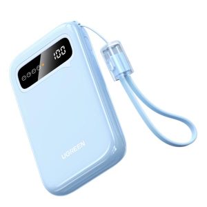 POWER BANK UGREEN PB522 10000MAH 20W CON DOS PUERTOS DE CARGA RAPIDA (45423B)