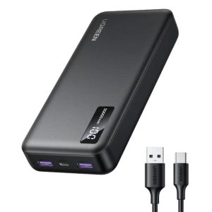 POWER BANK UGREEN PB312 20000MAH CON CARGA RAPIDA BIDIRECCIONAL (25683)