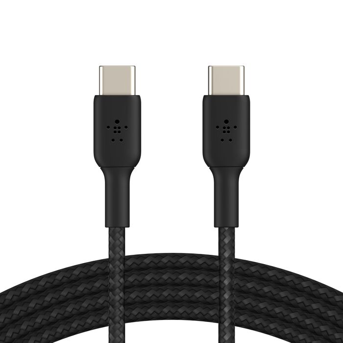 Cable Belkin Carga Rápida 60w USB-C a USB-C 1m NEGRO (CAB004bt1MBK)