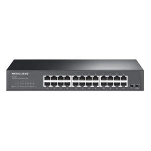 SWITCH MERCUSYS MS124GS 24 PUERTOS GIGABIT 10/100/1000 MBPS (MS124GS)