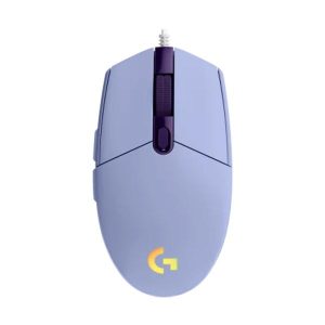 MOUSE GAMING RGB LOGITECH G203 LIGHTSYNC ALÁMBRICO USB 8000 DPI 910 MORADO (16108)